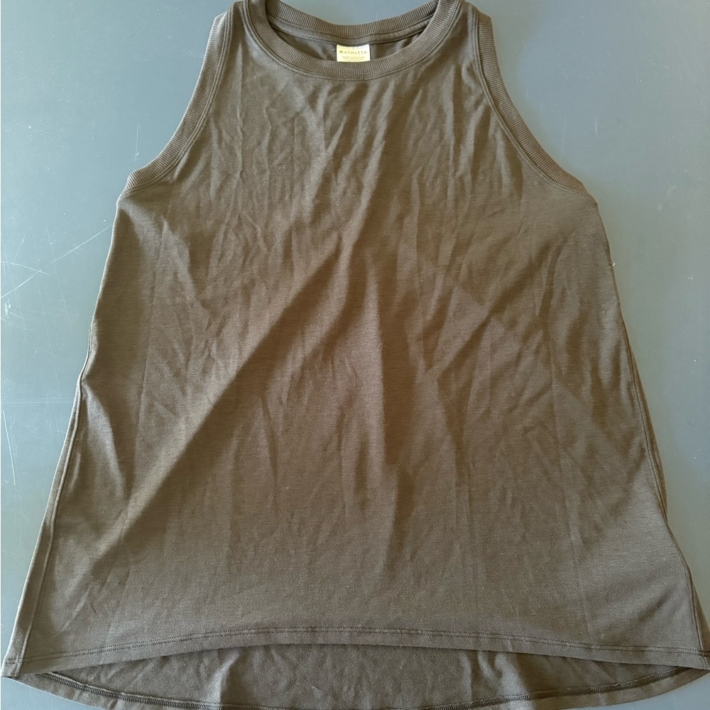 Athleta Black Sleeveless Tank Top